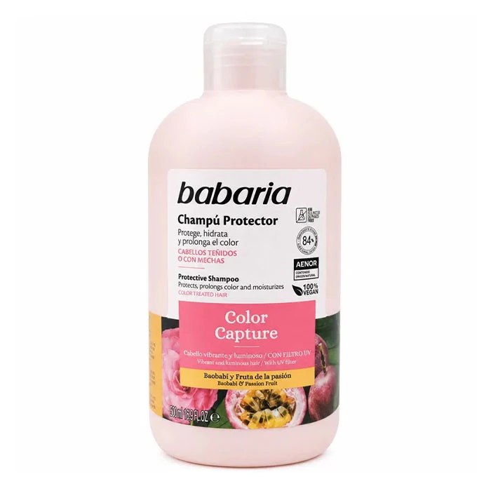 Babaria Color-Locking Shampoo (Capture Model) – 500 ml (1) شامپو تثبیت کننده رنگ مو باباریا مدل capture حجم 500 میل